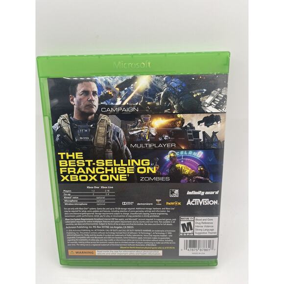 Call of Duty: Infinite Warfare (Xbox One, 2016) Complete - Tested - Picture 2 of 9